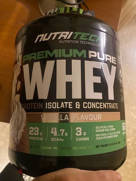 WHEY nutritech vanille 0