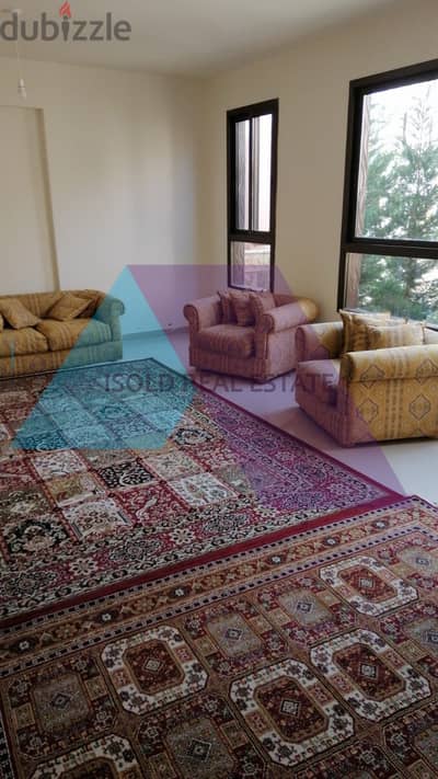 A 165 m2 apartment with a garden and shared pool for sale in Bchamoun