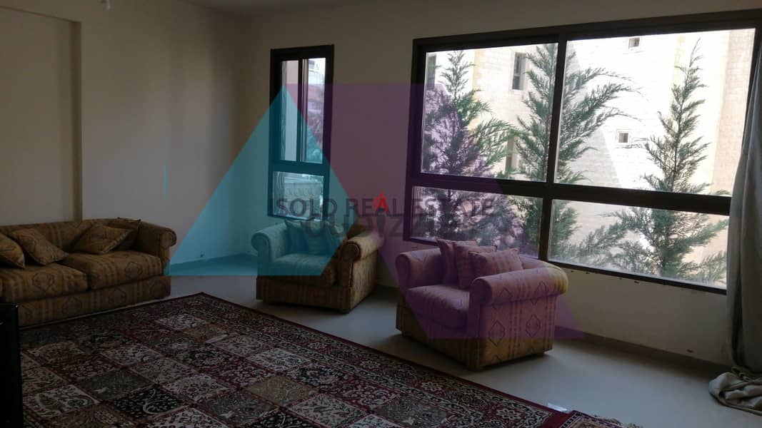 A 165 m2 apartment with a garden and shared pool for sale in Bchamoun 1