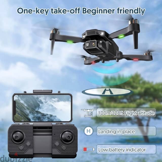 H16 Mini RC Drone - 4K Wi-Fi Camera Quadcopter for Kids 14+ 2