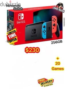 switch modified + 20 games $230 0