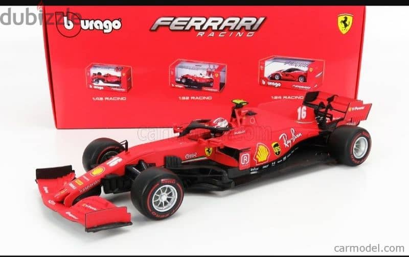 Charles Leclerc  SF1000 F1 diecast car model 1:18. 6