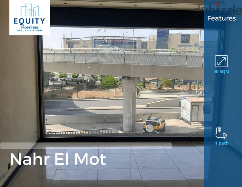 Nahr El Mot | Rent | Prime Location | 40 SQM | 300$/M | #JM793133 0