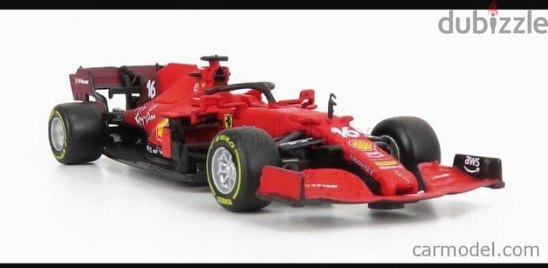 Ferrari SF21 Charles Leclerc diecast car model 1;43. 3