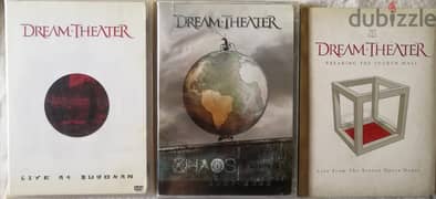 Three Dream theater DVDs for 30$ 0