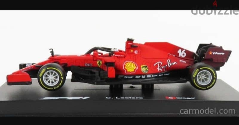 Ferrari SF21 C. Leclerc diecast car model 1;43. 2