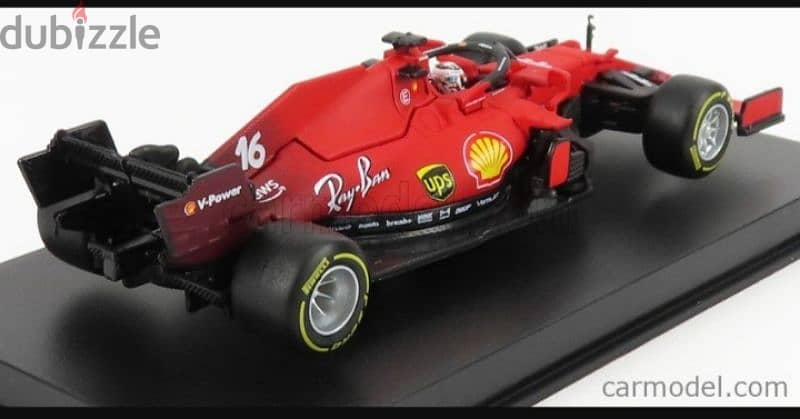 Ferrari SF21 C. Leclerc diecast car model 1;43. 5