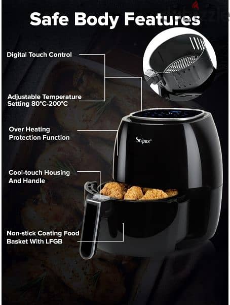 Snipex Air Fryer 3