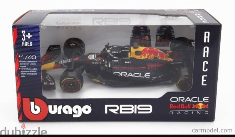 Max Verstappen Redbull RB19 (2023) diecast car model 1;43. 5