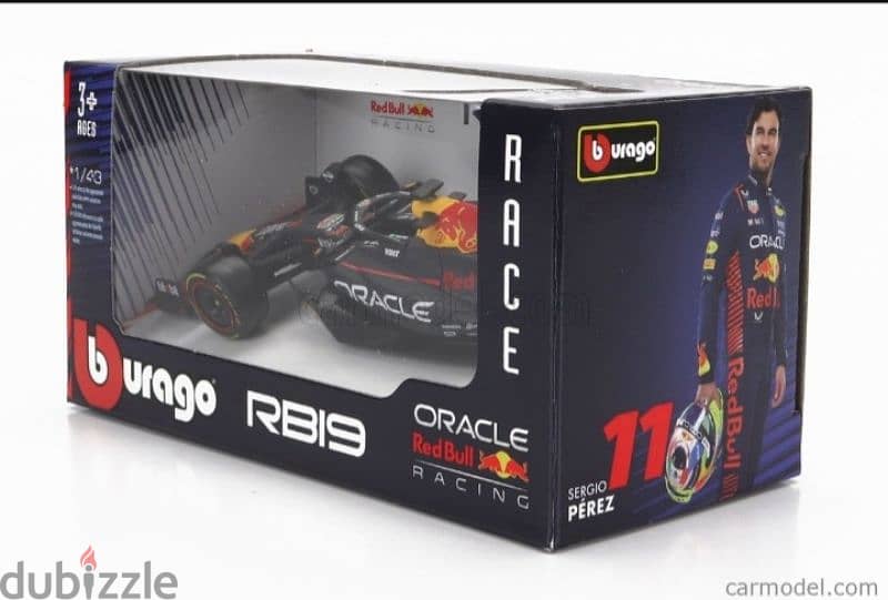 Max Verstappen Redbull RB19 (2023) diecast car model 1;43. 7