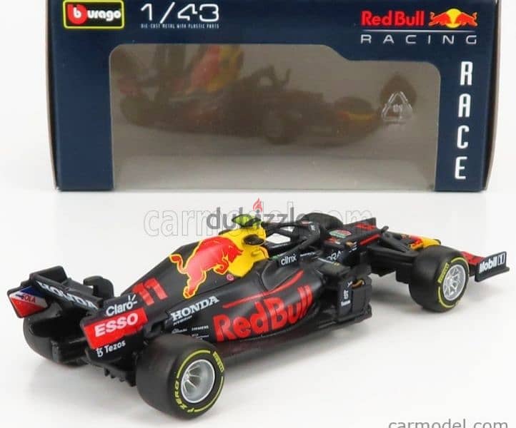 Sergio Perez Redbull RB16B diecast car model 1;43. 4