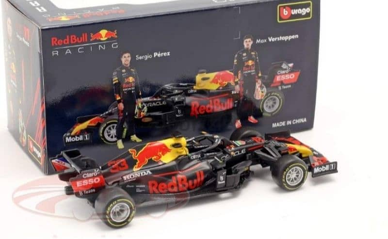 Max Verstappen Redbull RB16B diecast car model 1;43. 3