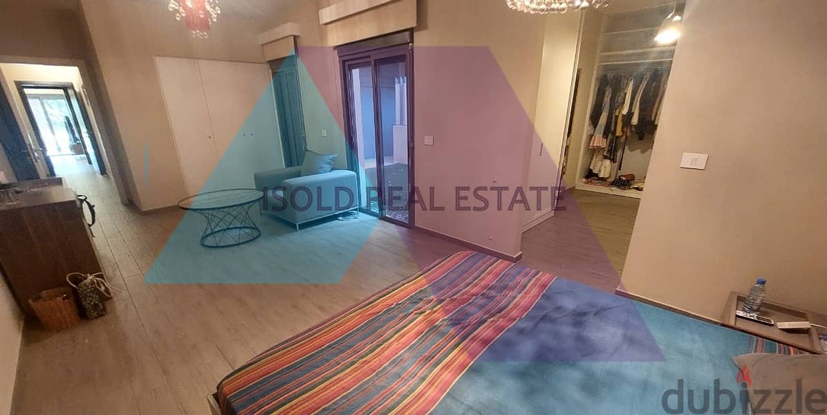 Semi-Furnished  240 m2 apartment+220m2 garden for Rent in Hazmieh 12