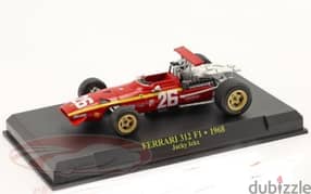 Ferrari 312 F1 (1968) Jacky Ickx diecast car model 1;43