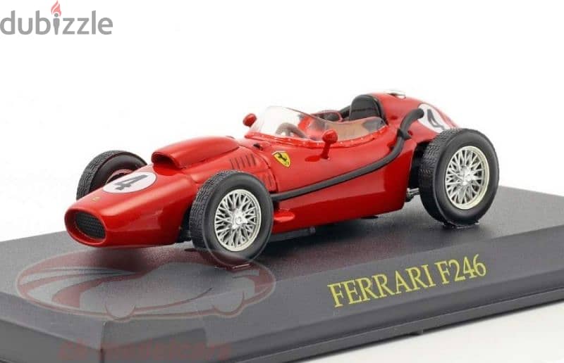 Ferrari 246 Mike Hawthorne (1958) diecast car model 1;43. 1