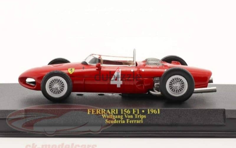 Ferrari 156 F1 (1961) Wolfgang Von Trips diecast car model 1;43. 2