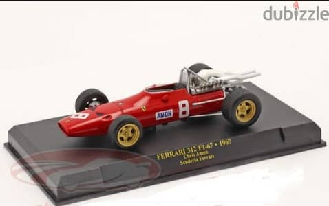 Ferrari 312 F1 (1967) Chris Amon diecast car model 1;43