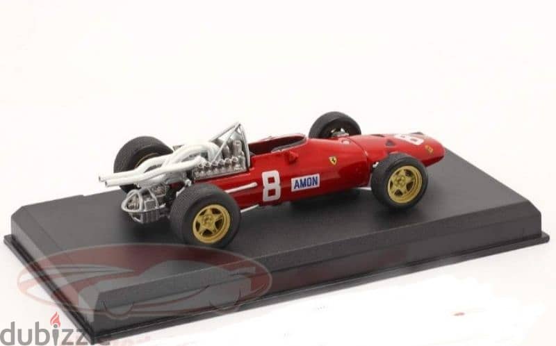 Ferrari 312 F1 (1967) Chris Amon diecast car model 1;43 4