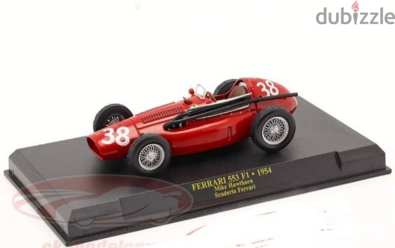 Ferrari 553 F1 (1954) Mike Hawthorne diecast car model 1;43. 0