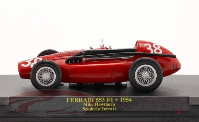 Ferrari 553 F1 (1954) Mike Hawthorne diecast car model 1;43. 2