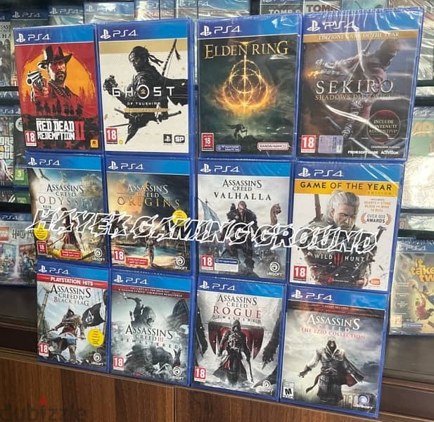 ps4 and ps5 games new best pirces ! 12