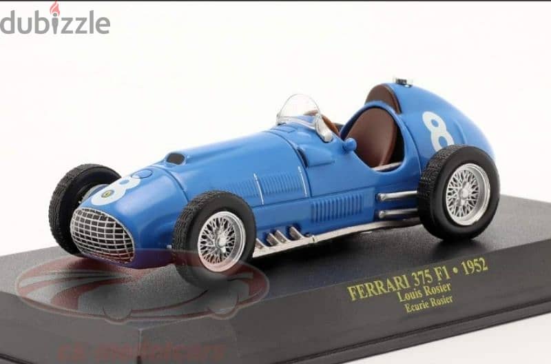 Ferrari 375 F1 (1952) Louis Rosier diecast car model 1;43. 1