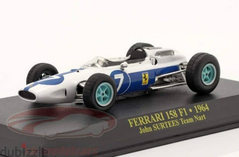 Ferrari 158 F1 (1964) Jhon Surtees diecast car model 1;43. 1