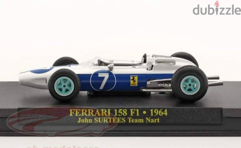 Ferrari 158 F1 (1964) Jhon Surtees diecast car model 1;43. 2