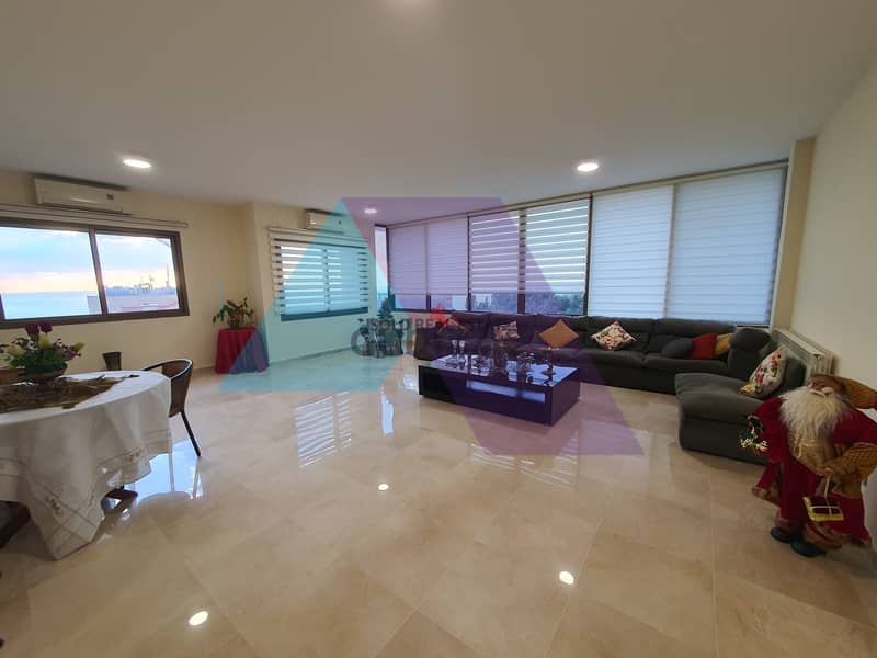 Super Deluxe Furnished 200 m2 apartment+sea view for rent in Adma 0