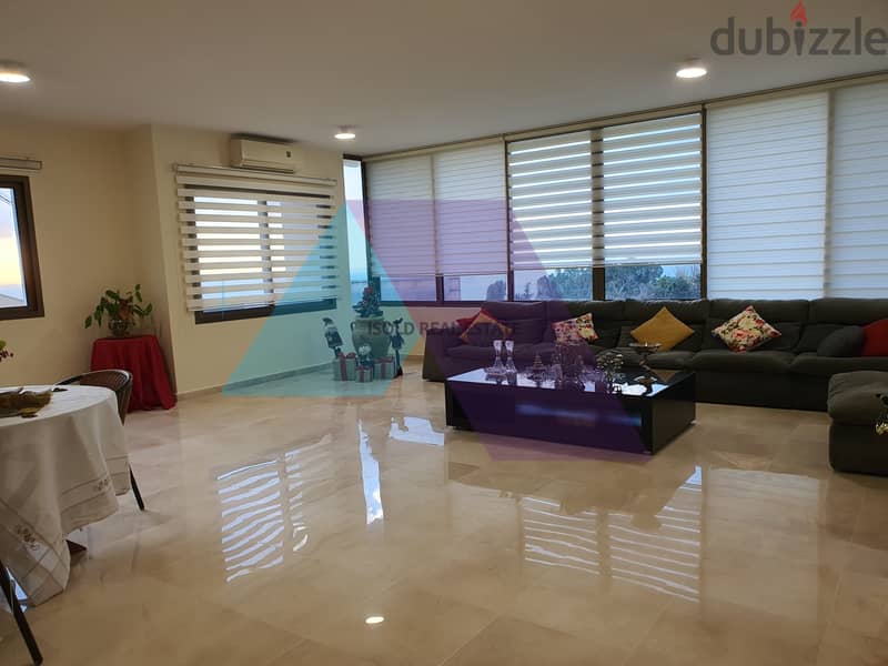 Super Deluxe Furnished 200 m2 apartment+sea view for rent in Adma 2