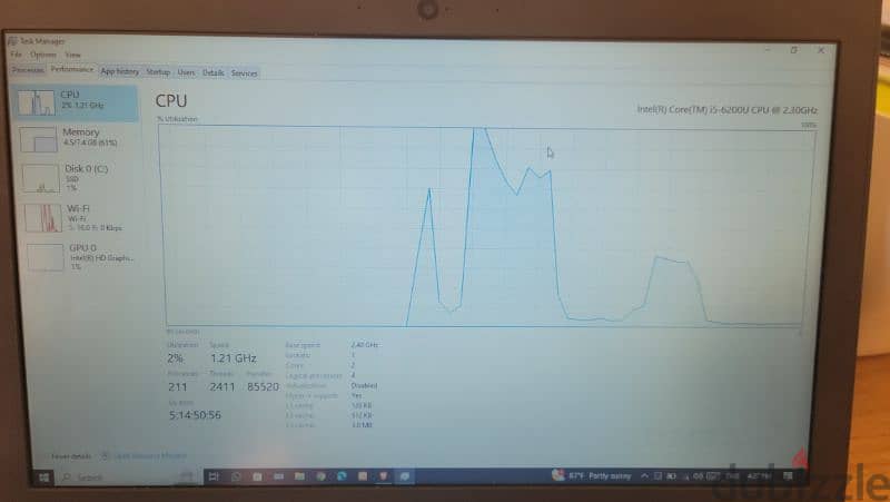 lenovo i5 6th gen double battery 4