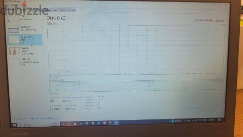 lenovo i5 6th gen double battery 6