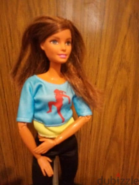 MADE TO MOVE Brunette Barbie 22 JOINTS Great doll in own wear=28$ 7