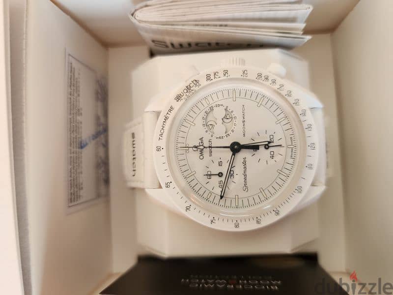 Omega Moonswatch Mission to Moonphase (White Snoopy) 2