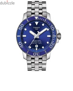 Tissot Seastar Blue Automatic Watch