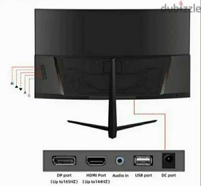 Prechen 24" Curved Frameless Gaming Monitor, 1800R,VA,FHD/ 3$ delivery 4