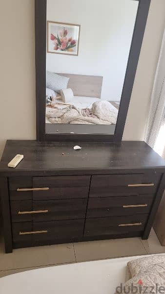 Desk and library +  Dresser