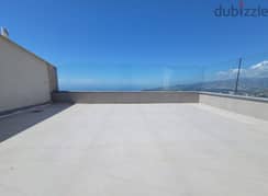 SEA VIEW! 150 SQ ROOF TOP + TERRACE IN BROUMMANA, RRR-033