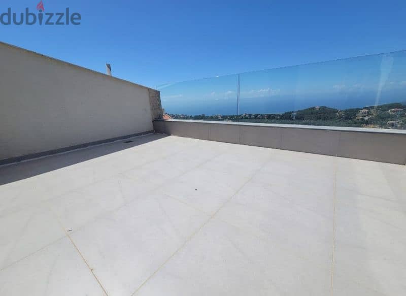 SEA VIEW! 150 SQ ROOF TOP + TERRACE IN BROUMMANA, RRR-033 1