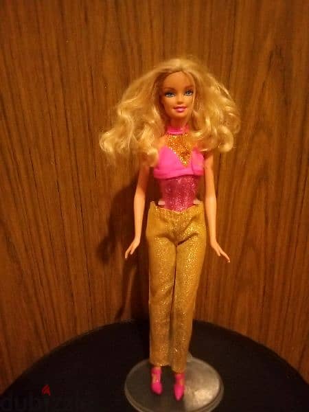 Barbie LOVE HORSE Glitter molded wearing as new doll, bend legs +Shoes 0