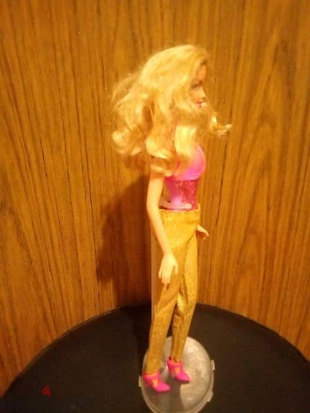 Barbie LOVE HORSE Glitter molded wearing as new doll, bend legs +Shoes 3