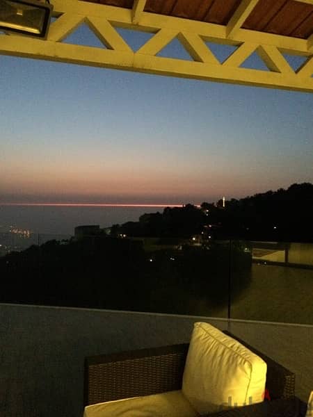 A high-end apartment in Dahr el Suwan W/ terrace & seaview 2