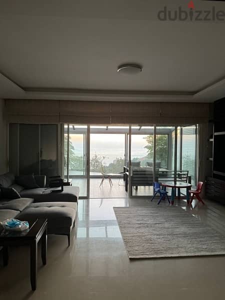 A high-end apartment in Dahr el Suwan W/ terrace & seaview 3