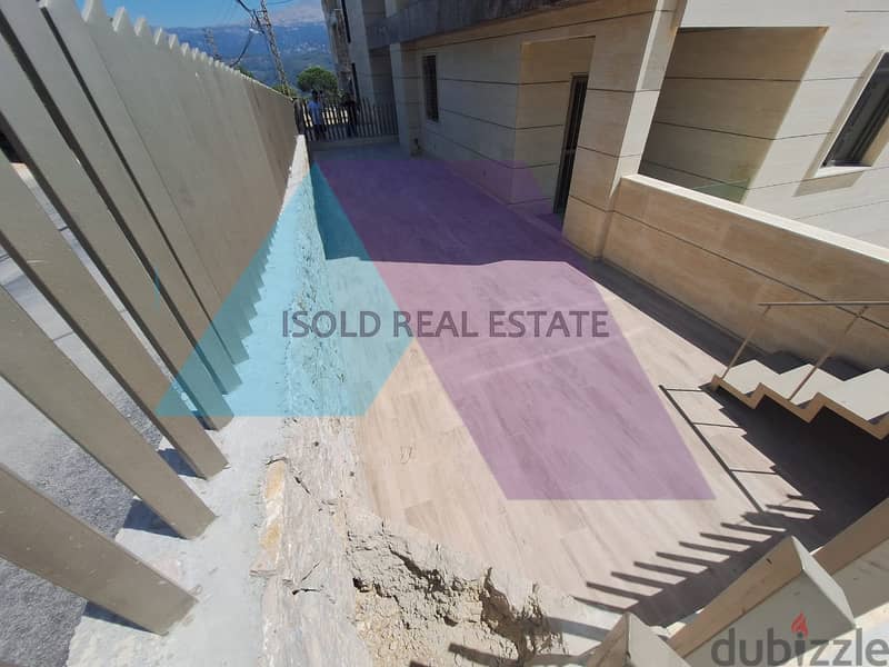 A 160 m2 apartment with 70m2 terrace for sale in Baabdat 2