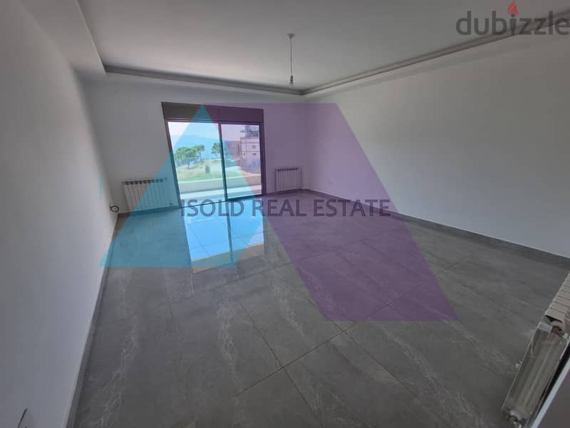 A 160 m2 apartment with 70m2 terrace for sale in Baabdat 5