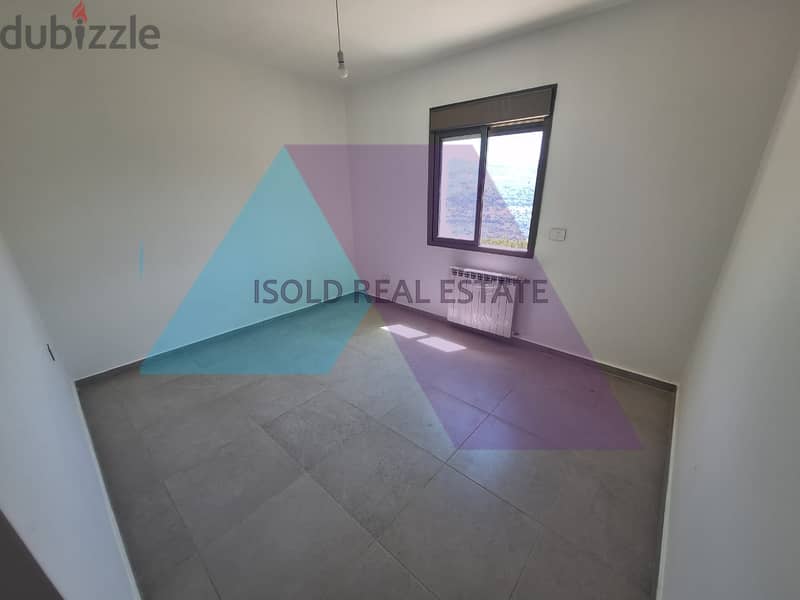 A 160 m2 apartment with 70m2 terrace for sale in Baabdat 7