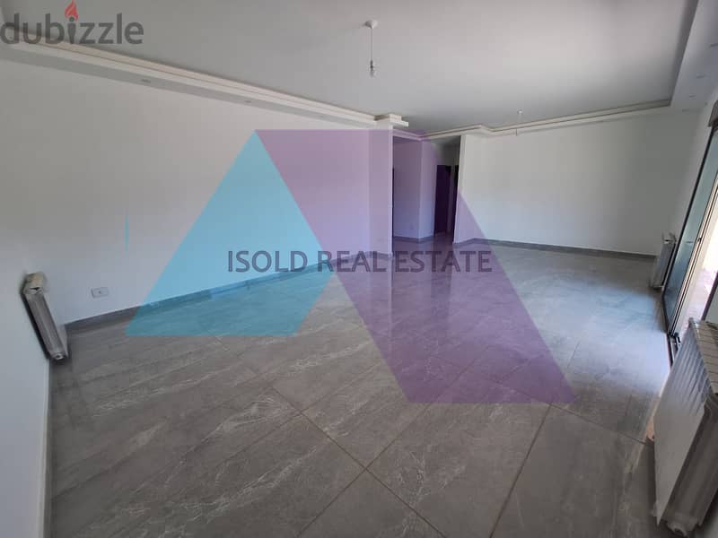 A 220m2 apartment with 480 m2 garden+mountain view for sale in Baabdat 5