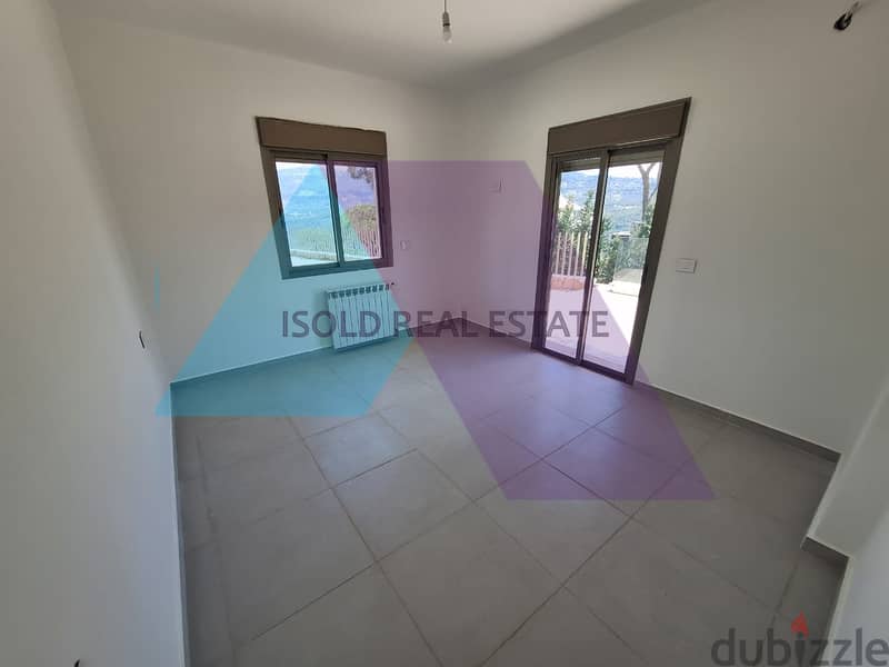 A 220m2 apartment with 480 m2 garden+mountain view for sale in Baabdat 8