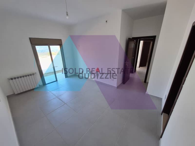 A 220m2 apartment with 480 m2 garden+mountain view for sale in Baabdat 10