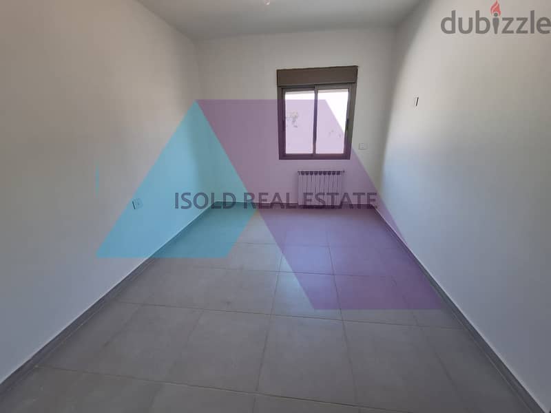 A 220m2 apartment with 480 m2 garden+mountain view for sale in Baabdat 11